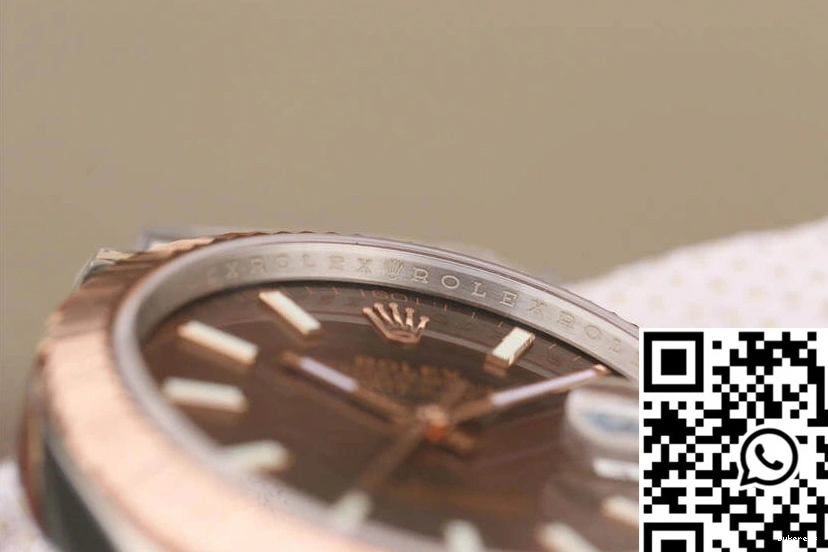 M126331-0002 Chocolate Rolex Dial Datejust EW Color Factory 0120